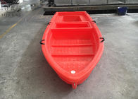 Kurtarma / Balıkçılık LLDPE A4000mm için Rotomolding 8 Kişi Plastik Kürekli Tekne